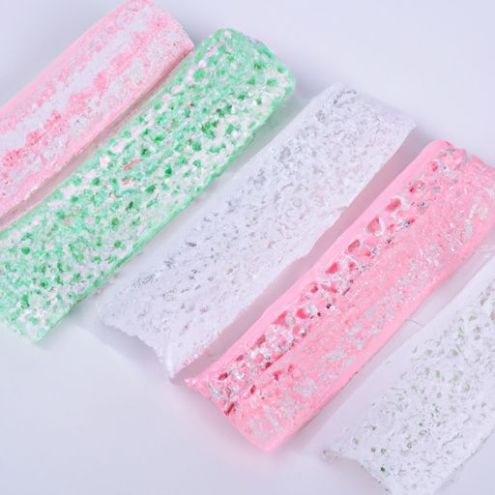 Ribbon Embroidered Lace Trim eyelash lace trim for For Garment High Quality Sewing Accessories