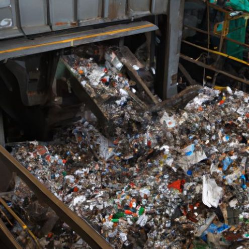 Macchine per il riciclaggio di impianti, attrezzature per il riciclaggio di frantoi per rottami, produzione di metalli