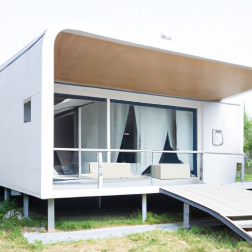 Lage kosten snelle constructie Prefab modulaire platte Villa Tiny House Luxe China Hot Sale goede prijs