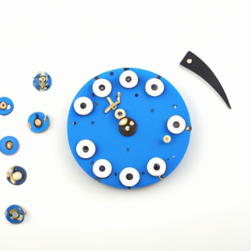 Piezas de movimiento para NH35, piezas de movimiento de reloj mecánico azul claro, rotor automático OEM, reloj muy vendido SANYIN