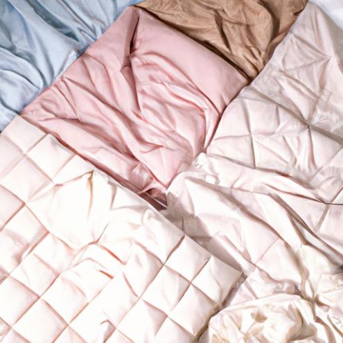 Draps de lit 100 pour cent coton literie textile confort en gros avec ensemble vente en gros couette hiver épaissi