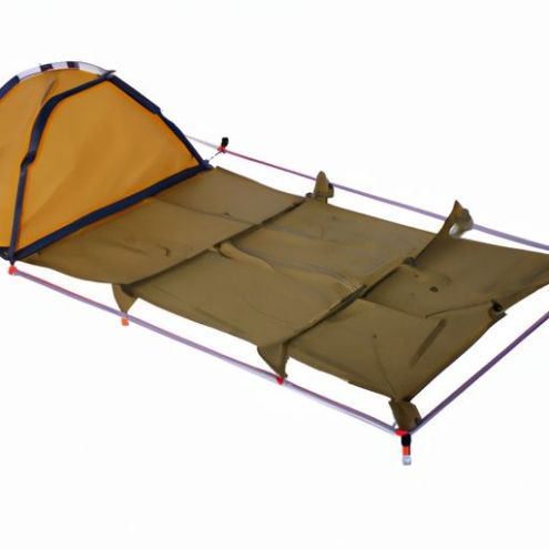 o chão cama de acampamento pessoa berço barraca barraca berço durável barraca dobrável portátil desligada