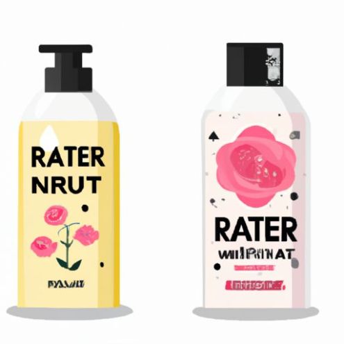 Cuidados suavemente hidratantes para a pele Perfume natural loção corporal Rose Whitening Loção corporal OEM Private Label Hidratante Nutritivo Corpo