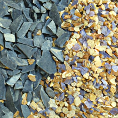 potongan batu kerikil kawat emas dan bagian permukaan sandblasting lanskap batu jaring pasta Prima Stone produsen gelombang salju