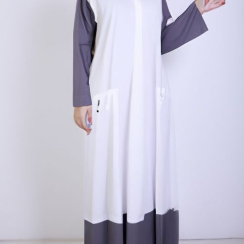 เสื้อผ้าอิสลาม Abaya Abaya ผู้หญิงแฟชั่นมุสลิมชุดมุสลิมเสื้อผ้าอิสลามมุสลิมเสื้อผ้าผู้หญิงชุดสตรีมุสลิม