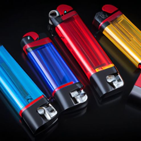 зажигалка газовая пластиковая перезаряжаемая электрическая зажигалка USB перезаряжаемая ветрозащитная оптовая продажа тонких сигар