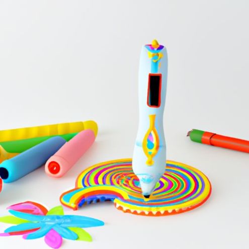 penna v2 giocattolo per bambini con disegno 3d di vendita caldo all'ingrosso della fabbrica di penne pla