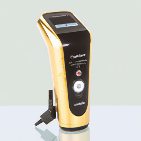 Aparador de cabelo elétrico LCD USB recarregável do fornecedor chinês 1cm 2cm 3cm 4cm Aparadores de corte de cabelo masculino elétrico dourado bebê