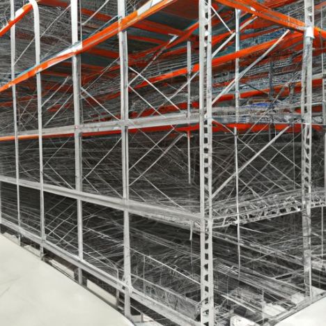 Prateleira de armazenamento de paletes de metal de aço para armazenamento para armazém empilhamento de mercadorias carga Venda direta da fábrica armazém pesado