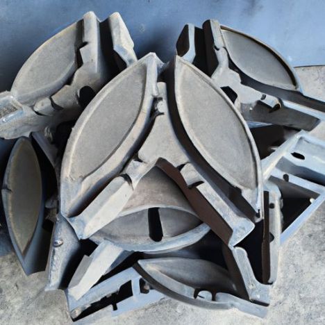 Placa de mandíbula fixa C80 de peças sobressalentes de peças de desgaste de britador de ponta de rotor de mandíbula de pedra de aço de alto manganês