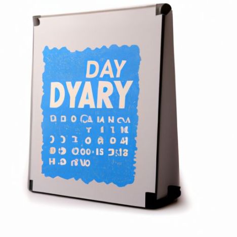 Magnetischer Acryl-Kalender für Kühlschrank, Trockenkalender, trocken abwischbares Whiteboard für Kühlschrank, 0,3 mm dick, stark