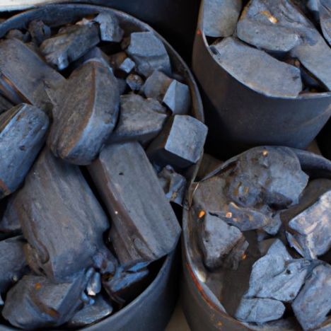 Bricchette di carbone pronte per il trasporto per barbecue Acquisto in grandi quantità Utilizzo per grigliate Carbone della massima qualità Coal King BBQ