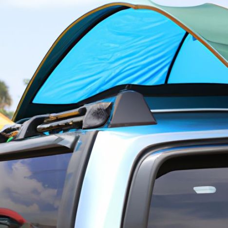 Tenda Tailgate Mobil Atap Lembut Tenda Kendaraan SUV Di Atas Darat Tenda Atap 3 Orang Penjualan Terlaris Berkemah Di Luar Ruangan