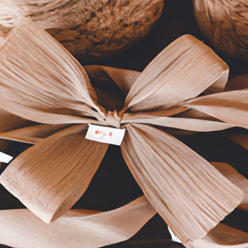 丝带大粗麻布蝴蝶结缎带用于圣诞树工艺品花环礼品包装十二月假期 BS 丝带制造商 2.5 英寸有线粗麻布