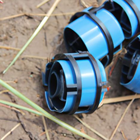 Accesorios de cinta de riego Mini sistema de válvula de plástico para goteo agrícola