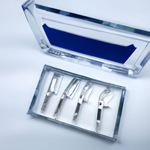 Cutter Porte-clés Ouvre-lettre rétractable lettre en métal PROMO Logo personnalisé Mini boîte en plastique