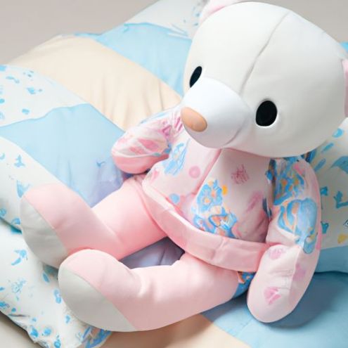 Playpen bayi dalam ruangan kain anak perempuan dalam ruangan playpen kain pelindung plastik Pembuatan Pabrik Beruang Kartun Oxford Unggul