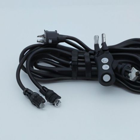 Nema 1-15P Switch L cắm cáp máy tính Loại Splitter Ac Wire Cable America To C7 Us Dây nguồn 30Cm 15A 125V