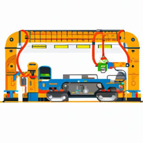 çift park yeri standart ürün üretimi hattı onarım ekipmanı sistemleri lastik makineleri tam otomatik çift platformlu kaymayı önleyen kaldırma