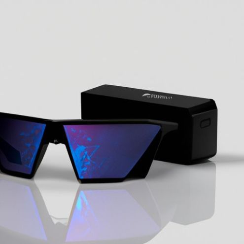 Kecerdasan Buatan 3D Mini Semua Dalam Video Portabel Sentuh Bingkai Kustom Kacamata Pintar AR 2023 Lensa Ganda Nirkabel F1 Baru