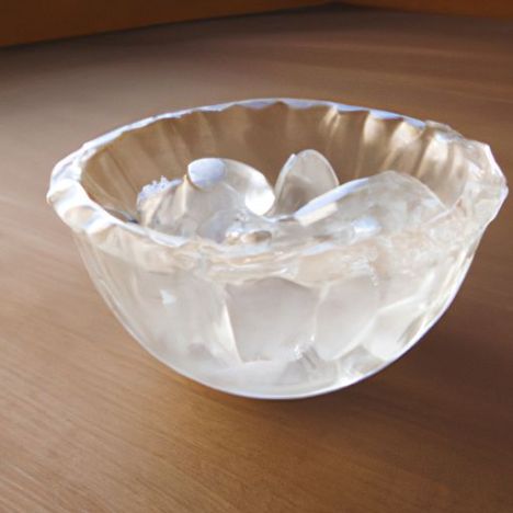 亚硒酸盐碗超品质可用亚硒酸盐天然石水晶工艺品水晶宝石碗民间工艺品手工雕刻热销热销