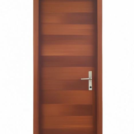 Puertas de madera impermeables Puertas De aleación de aluminio Imágenes de diseño de puertas de madera de Madera Último dormitorio de puerta principal