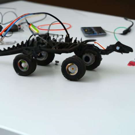 Ingénierie Construction véhicule électrique dinosaure voiture assemblage voiture pistes course bricolage fente jouets pour enfants 144 pièces ensembles de voitures électriques