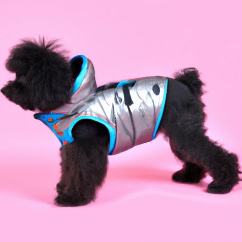 Waterproof Raincoat Reflective Outdoor pullover jacquard pet clothes knitted Pet Clothes for Puppy Small s 2022 Wholesale Dog