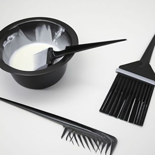 Kamm, leerer Haarfärbebehälter und Bürste, Haarfärbebehälter EUREKA T504 Profesional Salon Hair Coloring