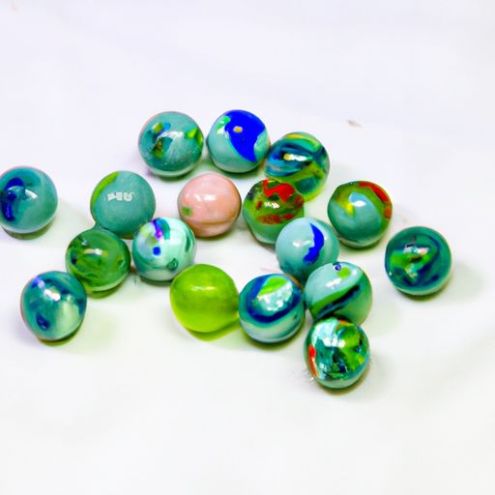 玩具玻璃弹珠球彩绘玻璃磨砂彩色玻璃弹珠厂家批发彩色印刷