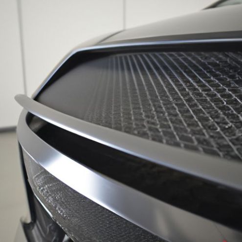 Lèvre avant de pare-chocs pour voiture hilux Audi RS6 C7 en fibre de carbone