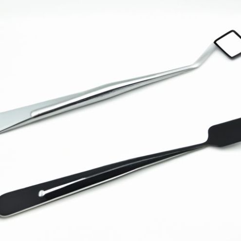 Bộ dụng cụ cạo lưỡi chuyên nghiệp bằng kim loại y tế Bộ 2 bàn chải cạo lưỡi bằng thép không gỉ