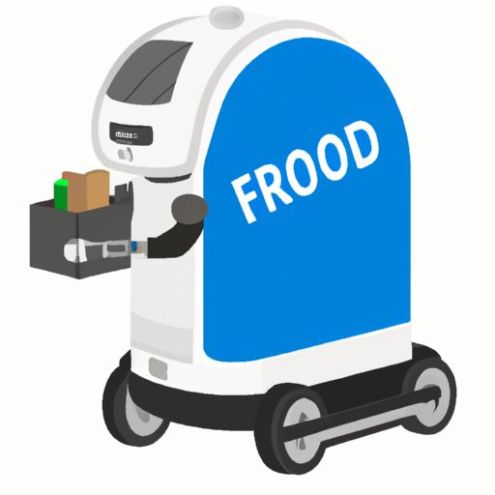 Recargar robot de entrega de alimentos para restaurante hotel autónomo Productos más vendidos 2023 Automático