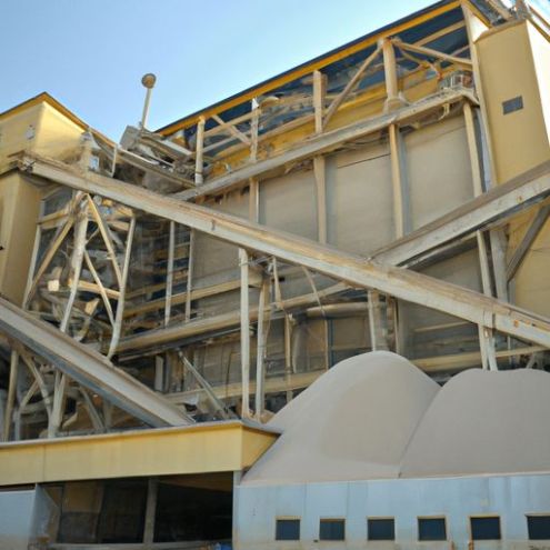 usine d'une capacité de 50 000 tonnes, une avec une année de service parfaite Fabrication de plâtre de Paris