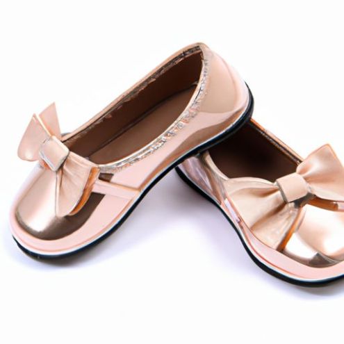 أحذية الأميرة ذات الفستان الفردي أحذية كاجوال للفتيات الصغيرات للربيع والخريف أحذية جلدية كلاسيكية مقاومة للماء