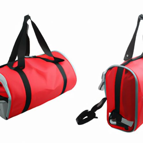 Tas olahraga bagasi untuk tas olahraga luar ruangan pria tahan air tas aksesoris gym tas jinjing olahraga merah