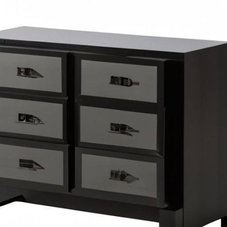 储物柜床头柜2抽屉梳妆台黑色床头柜定制边桌现代卧室家具