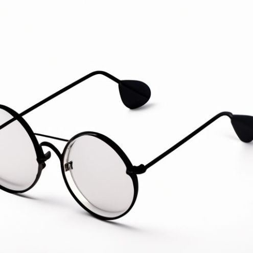 Occhiali da vista Tartaruga classica Tonalità trasparenti occhiali moda colorati Montature per occhiali Occhiali di alta qualità KJ-32 Occhiali da vista in titanio rotondi neri ottici