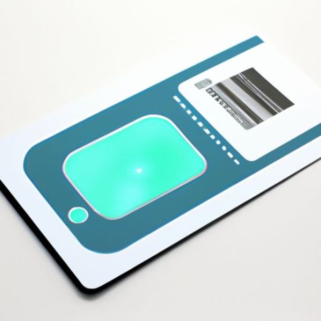 Magnetstreifen-Schlüsselkartenmaterial, Proximity-Ausweis, Größe 85,5 x 54 mm, glänzend, Mifare(R) 1K Smart