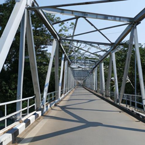 Fußgängerbrücke Bailey Bridges Stahlkonstruktion Stahlkonstruktion Stahlkonstruktion