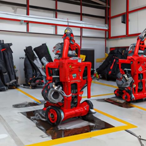 Fire Fighting Robot in Warehouse 1l 2l 3l Fires RXR-M150D Foam Firefighting System