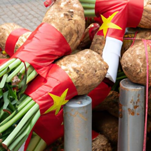 Азия, Япония и Европа, а также оптовая продажа свежего таро в США из Вьетнама. Свежее таро экспортируется на юго-восток