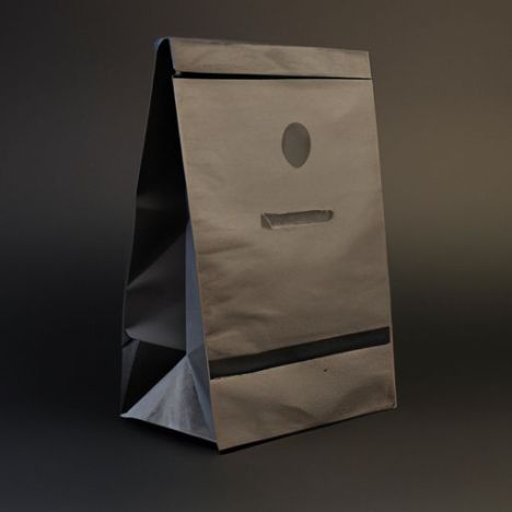 Sacs d'emballage pour boutique Papier résistant à l'huile personnalisé Carton Noir Logo Noir Sacs en papier Boissons de luxe Papier à vin