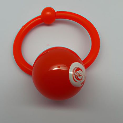 Mainan Kerincingan Bayi Teether Bola Warna-warni Makanan Aman Lonceng Kerincingan Bayi Mainan Chachi Lonceng Musik Tangan Silikon