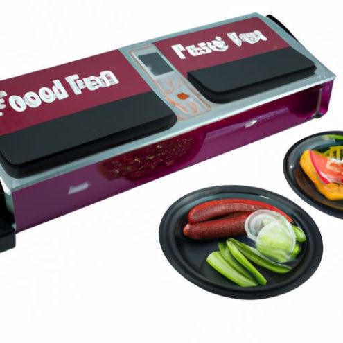 muestra gratuita de alimentos Nuevo diseño diseño inteligente máquina de ahorro de alimentos selladores Selladores al vacío envasador sellador al vacío Buena venta del mundo fresco