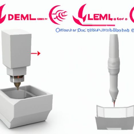 O fabricante de equipamentos para fresadora dentária fornece gravação a laser em vidro Refrigerante úmido + conector de ar Cadcam de processamento de zircônia de cinco eixos