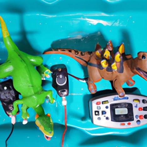 Đồ chơi khủng long động vật điều khiển từ xa kèm đèn điều khiển từ xa và bình xịt thuyền SY RC đồ chơi khác